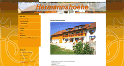 Desktop Screenshot of hermannshoehe.info