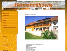 Tablet Screenshot of hermannshoehe.info